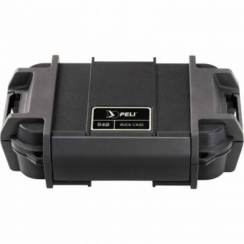 PELI R40 schwarz Frontansicht