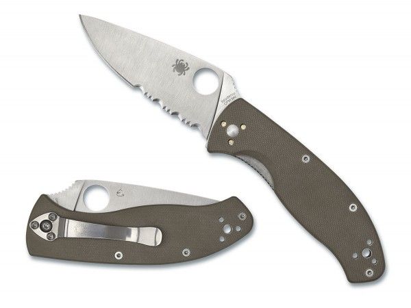 Spyderco C122GBNM4PS Tenacious Brown M4